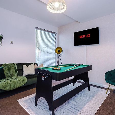 Rest&Recharge At A Spacious Townhouse By The Etihad Villa Manchester Eksteriør billede