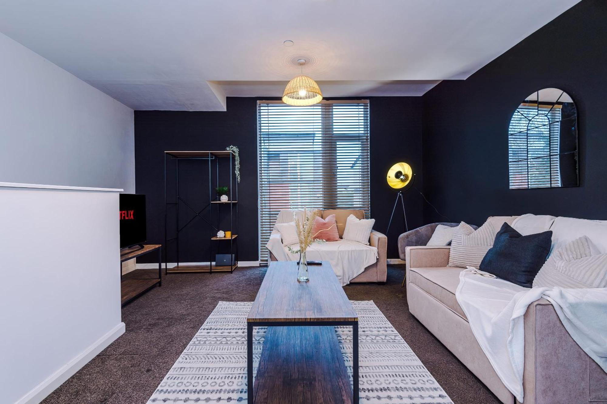 Rest&Recharge At A Spacious Townhouse By The Etihad Villa Manchester Eksteriør billede