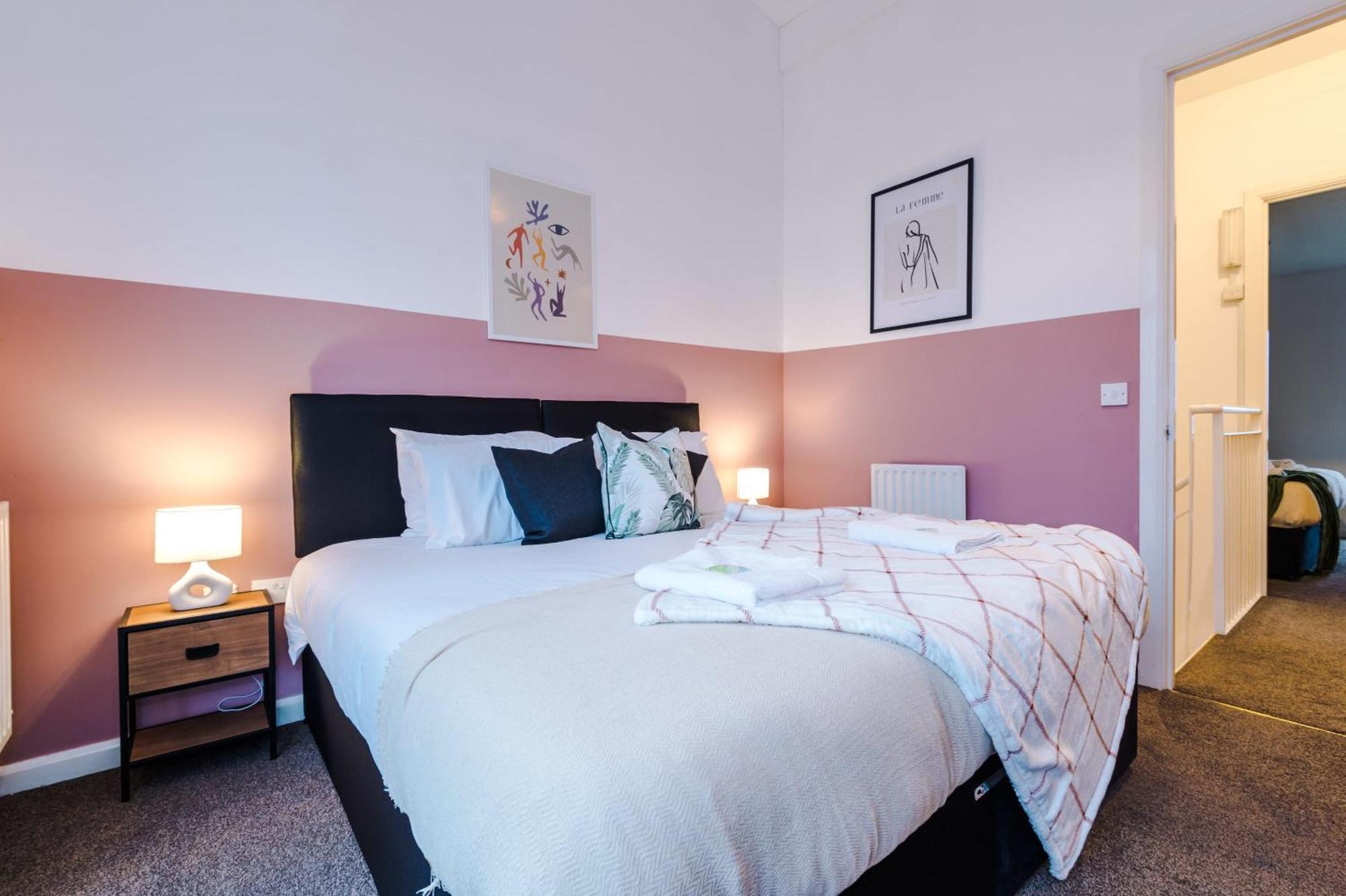 Rest&Recharge At A Spacious Townhouse By The Etihad Villa Manchester Eksteriør billede